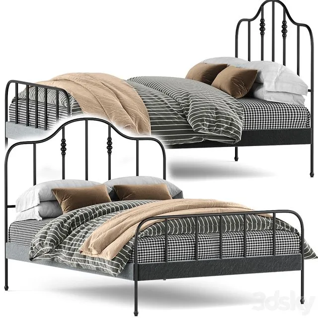 Ikes Sagstua Bed 3D Model