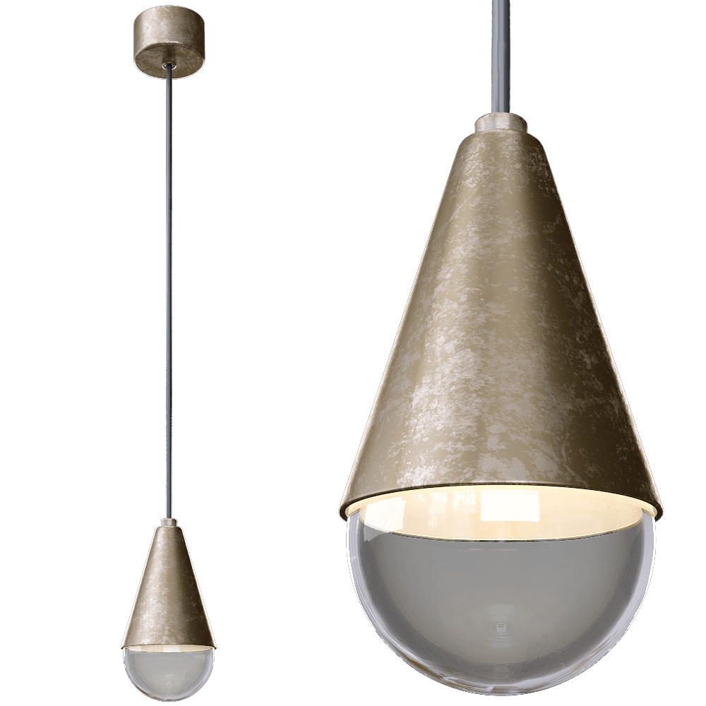 Il Fanale - Ceiling lamp Dew 3D Model