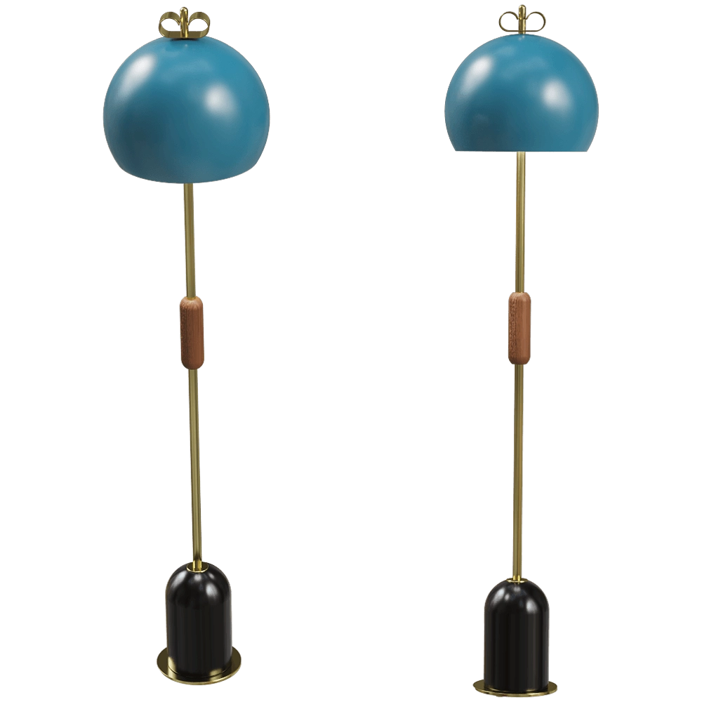 Il Fanale - Floor lamp Bon Ton N7A3AO 3D Model