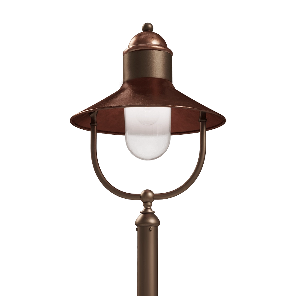 Il Fanale - Floor lamp Borgo 244.30.ORB 3D Model