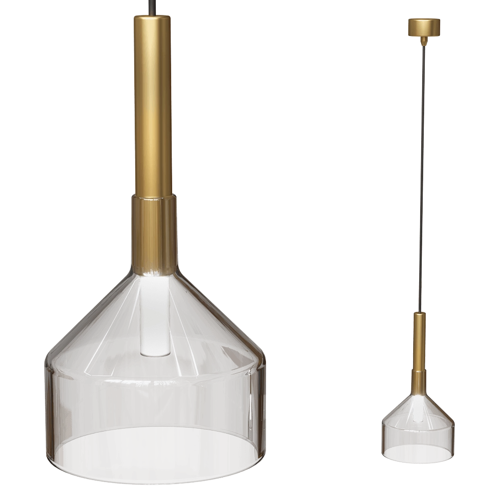 Il Fanale - Pendant lamp Alchimia 277.02.ONT 3D Model