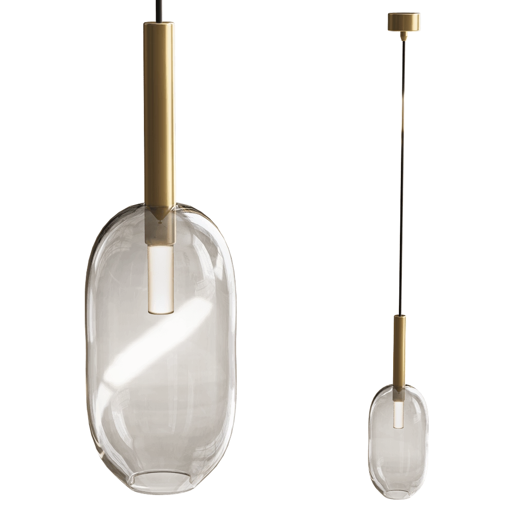 Il Fanale - Pendant lamp Alchimia 277.05.ONT 3D Model