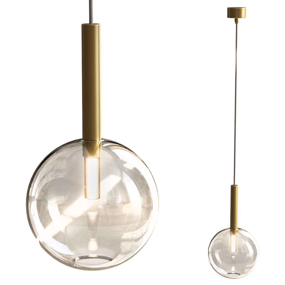 Il Fanale - Pendant lamp Alchimia 277.06.ONT 3D Model