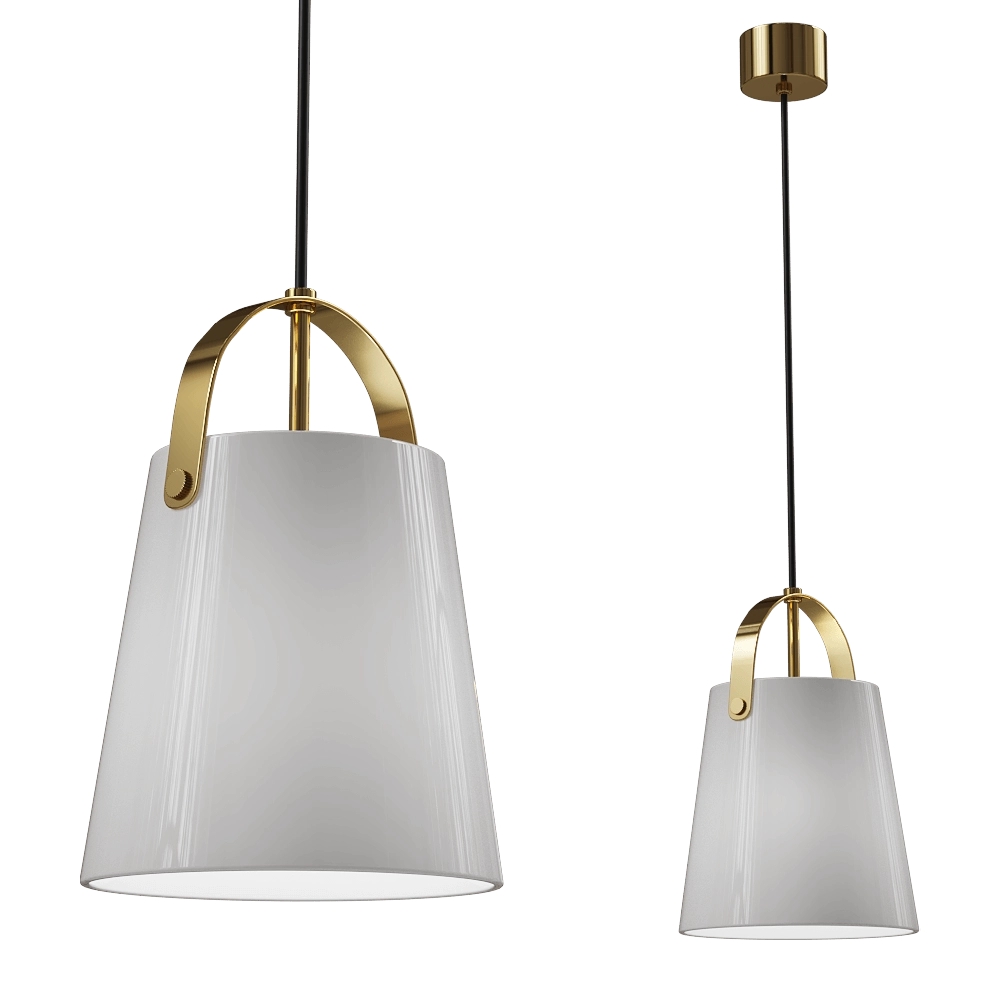 Il Fanale - Pendant lamp Bell 287.01.ONB 3D Model
