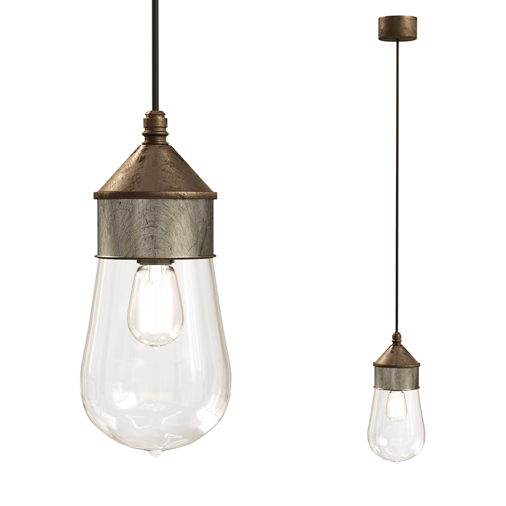 Il Fanale - Pendant lamp Drop 270.03.ORT 3D Model