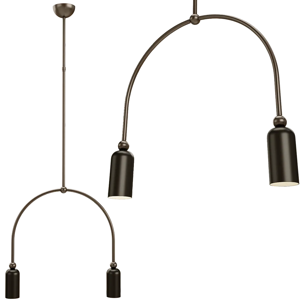 Il Fanale - Pendant lamp Madame 288.03 3D Model