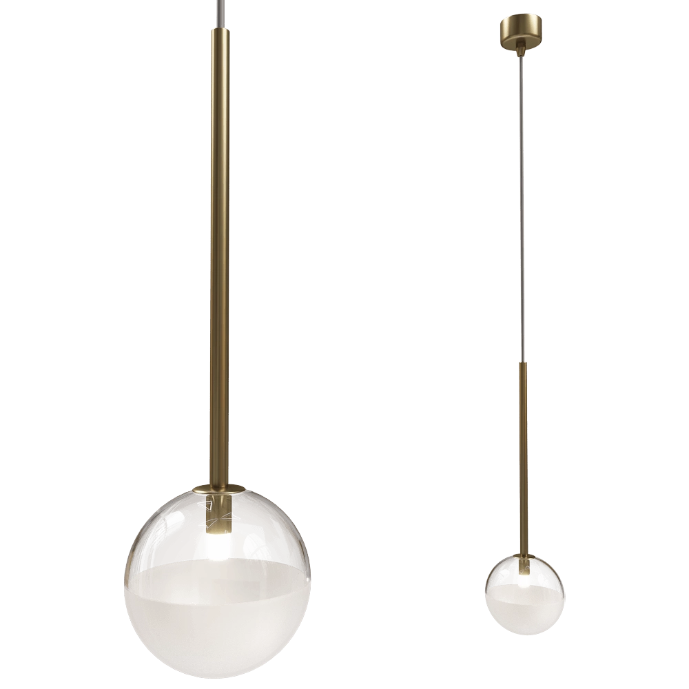 Il Fanale - Pendant lamp Molecola 275.05.ONT 3D Model