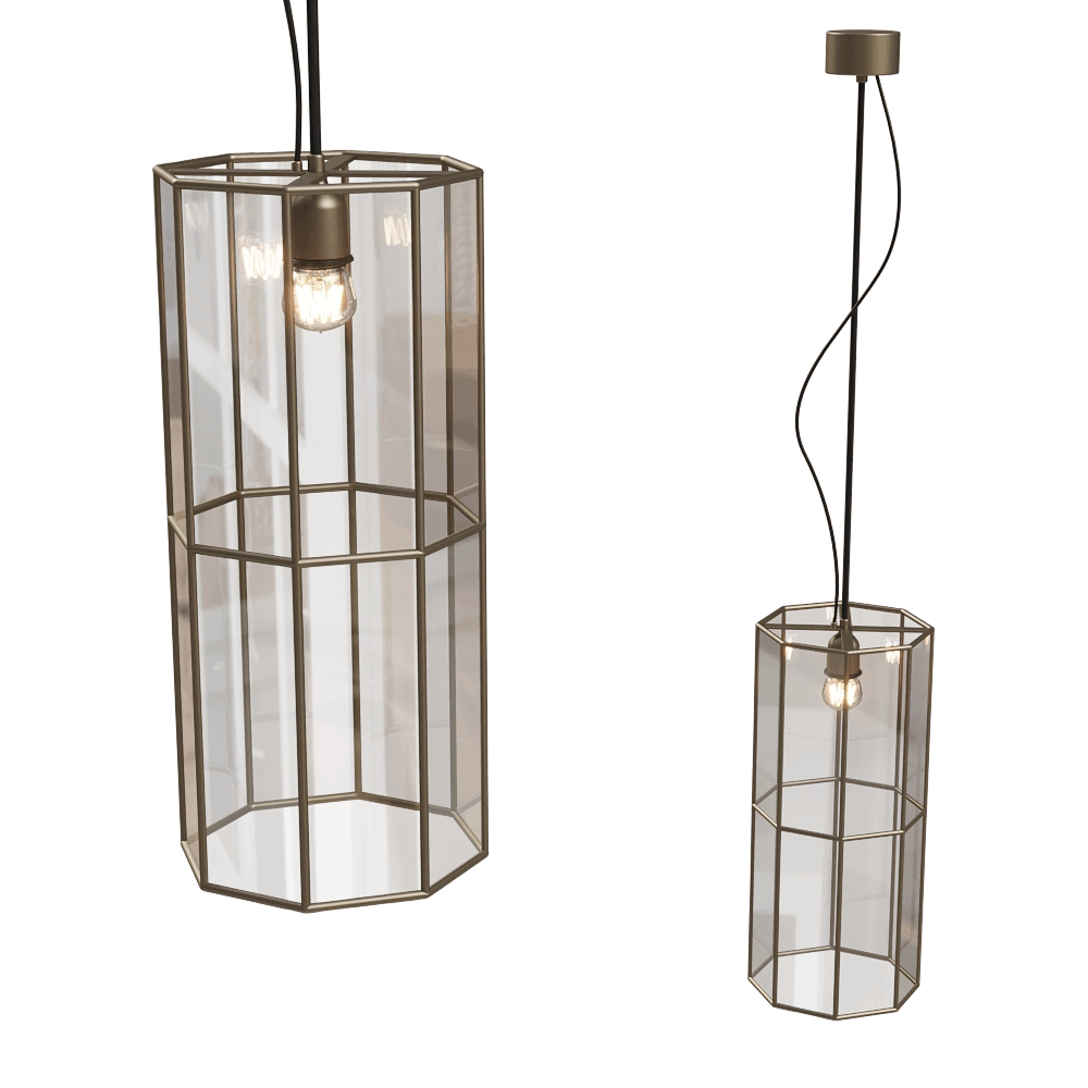 Il Fanale - Pendant lamp Rilegato MEDINADPE 3D Model