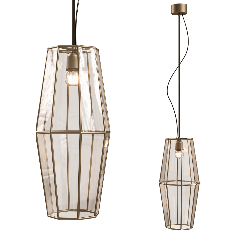 Il Fanale - Pendant lamp Rilegato MEDINAOE 3D Model