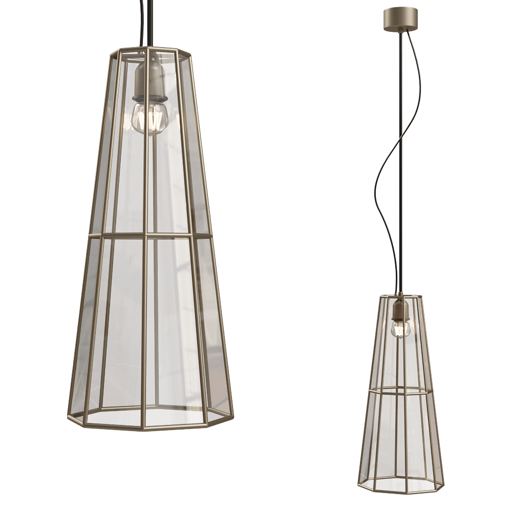 Il Fanale - Pendant lamp Rilegato MEDINATCE 3D Model