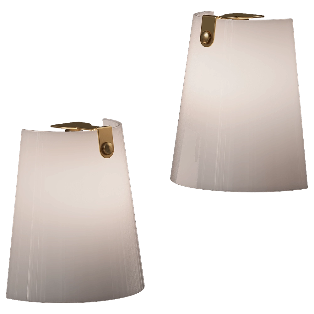 Il Fanale - Wall lamp Bell 287.04.ONB 3D Model