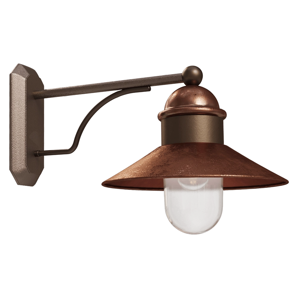 Il Fanale - Wall lamp Borgo 244.25.ORB 3D Model