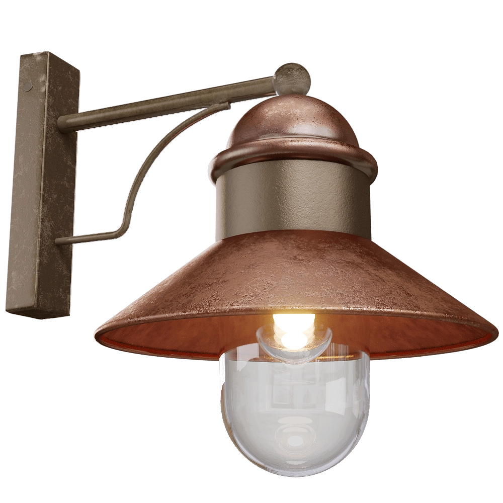 Il Fanale - Wall lamp Borgo 3D Model