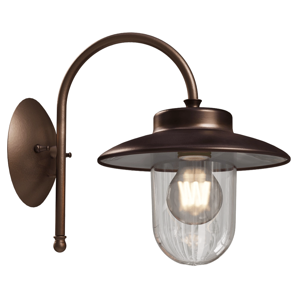 Il Fanale - Wall lamp Calmaggiore 230.03.ORB 3D Model