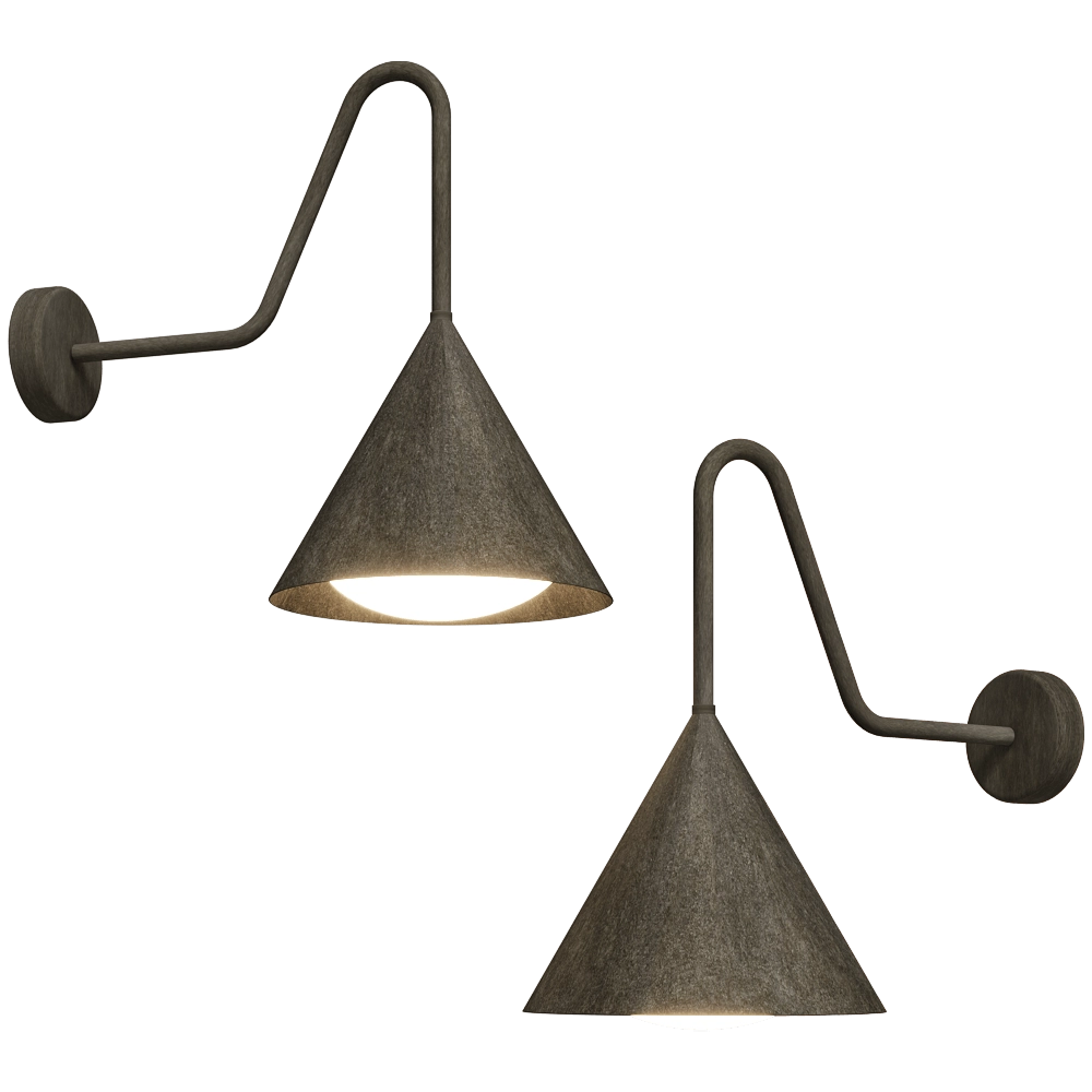 Il Fanale - Wall lamp Cone 286.17.OOB 3D Model