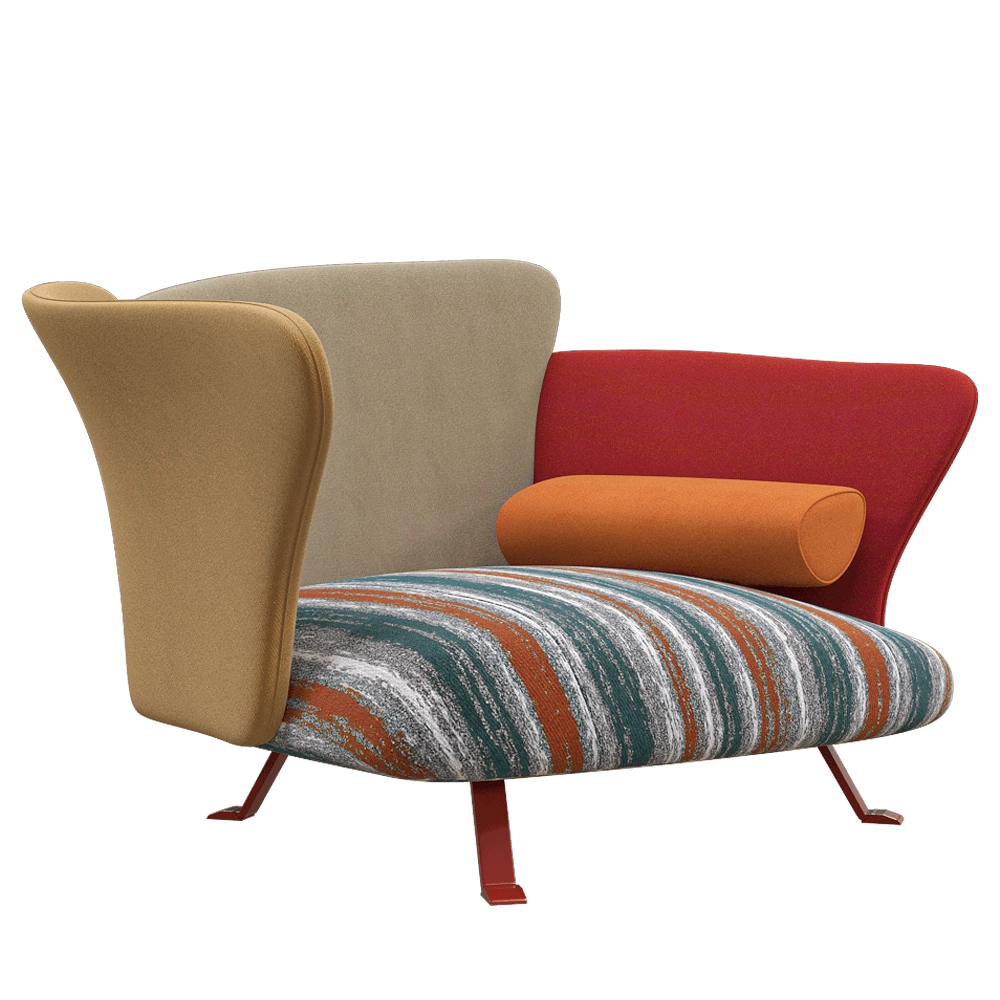 IL Loft  - Children's armchair FLOWER 3D Model