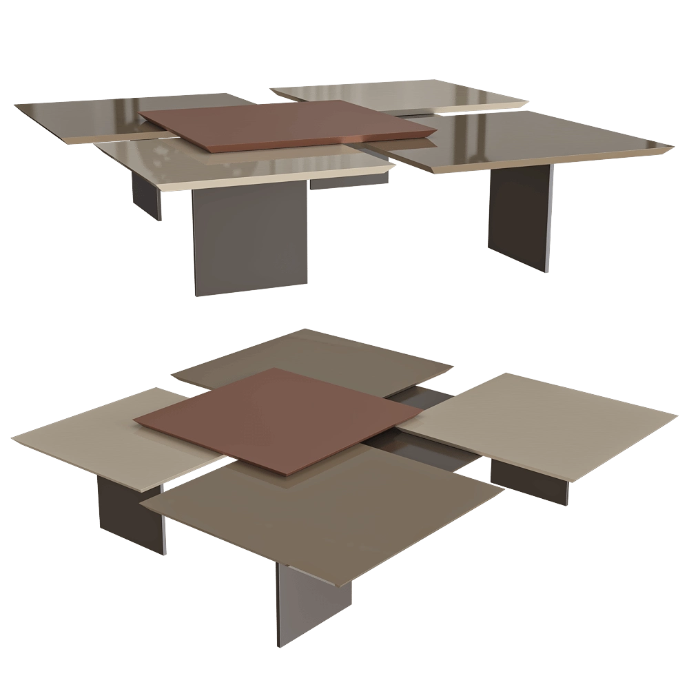 IL Loft  - Coffee table Cubi CUT80 3D Model