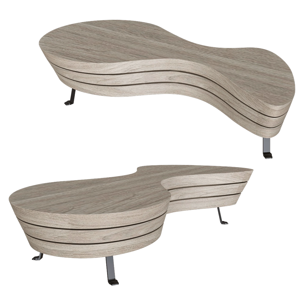 IL Loft  - Coffee table JOHN 50 3D Model