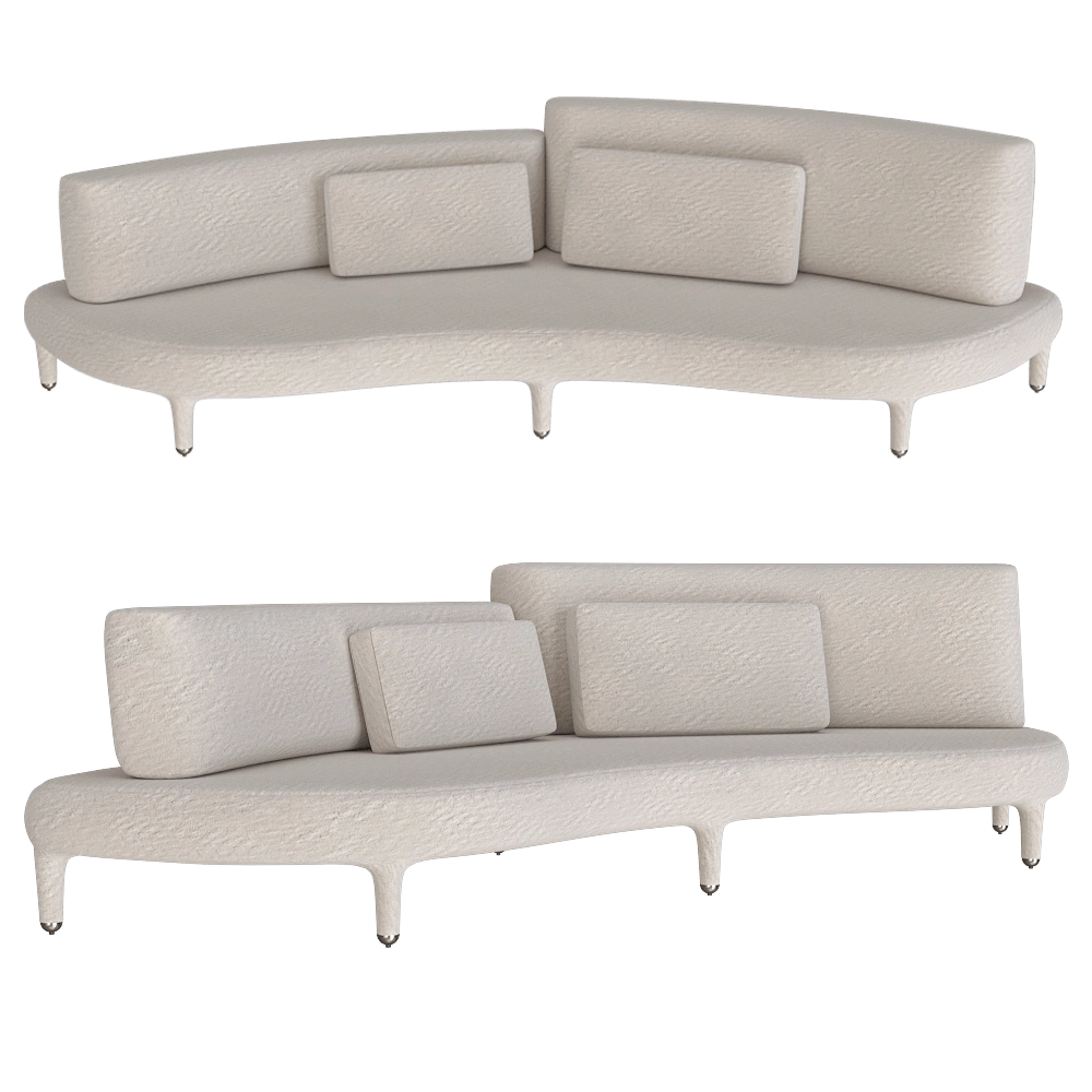 IL Loft  - Sofa Delta sagomato 3D Model