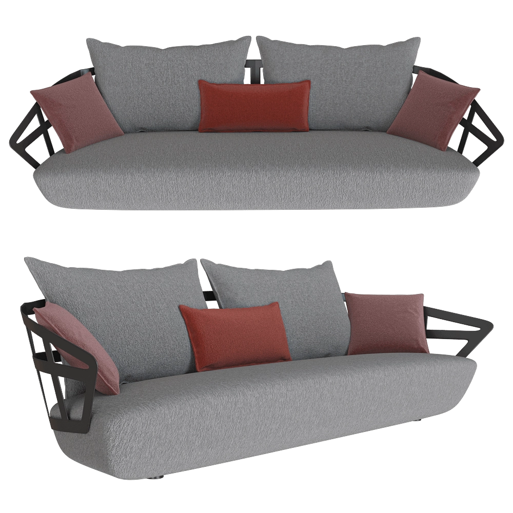 IL Loft  - Sofa  Flame 3D Model