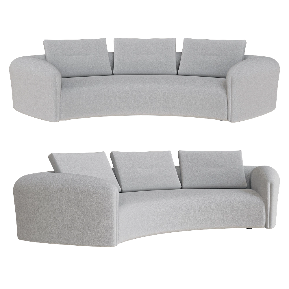 IL Loft  - Sofa Quentin Anfiteatro 3D Model