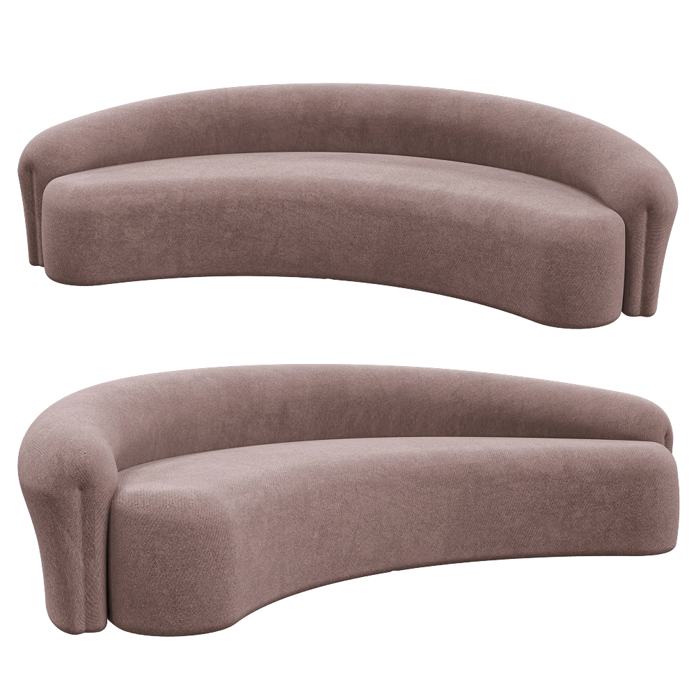IL Loft  - Sofa QUENTIN CURVO 3D Model