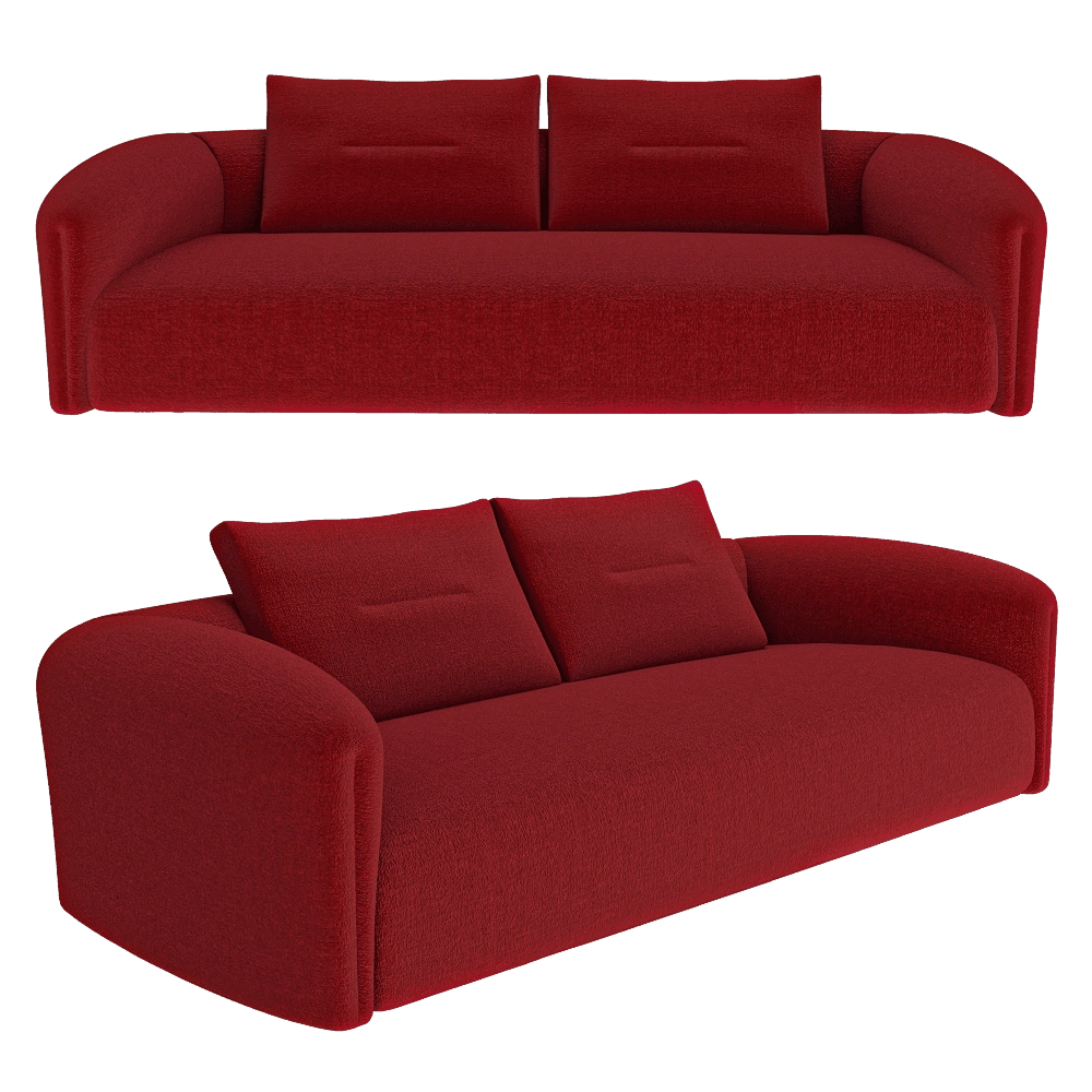 IL Loft  - Sofa Quentine Lineare 3D Model