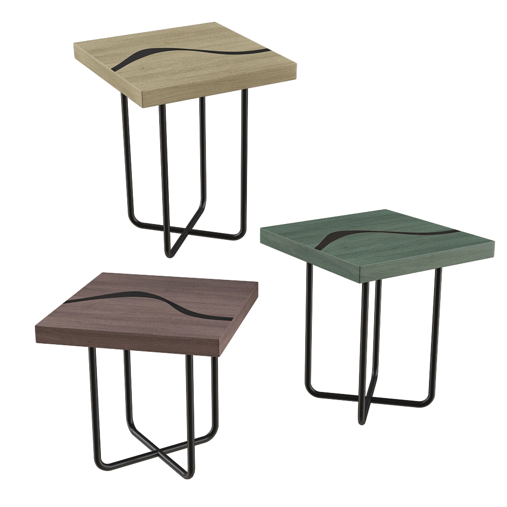 IL Loft - Table Vega square small 3D Model