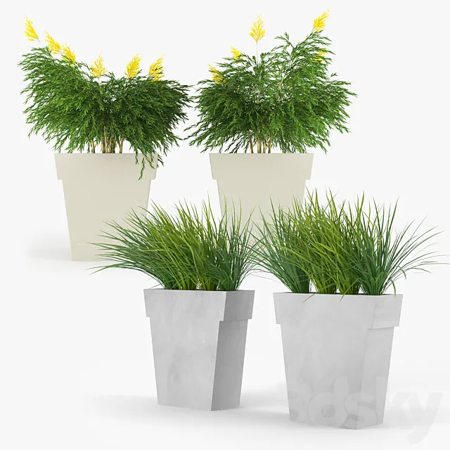 IL VASO OUTDOOR PLANTER 3D Model