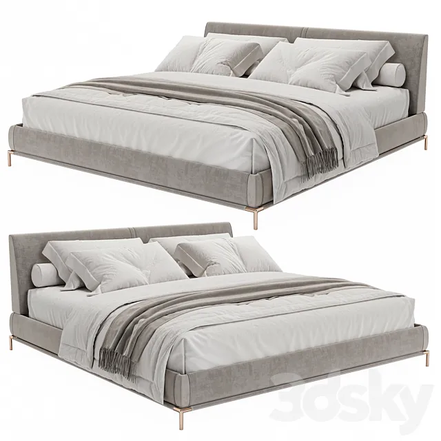 ilalian bed 3D Model