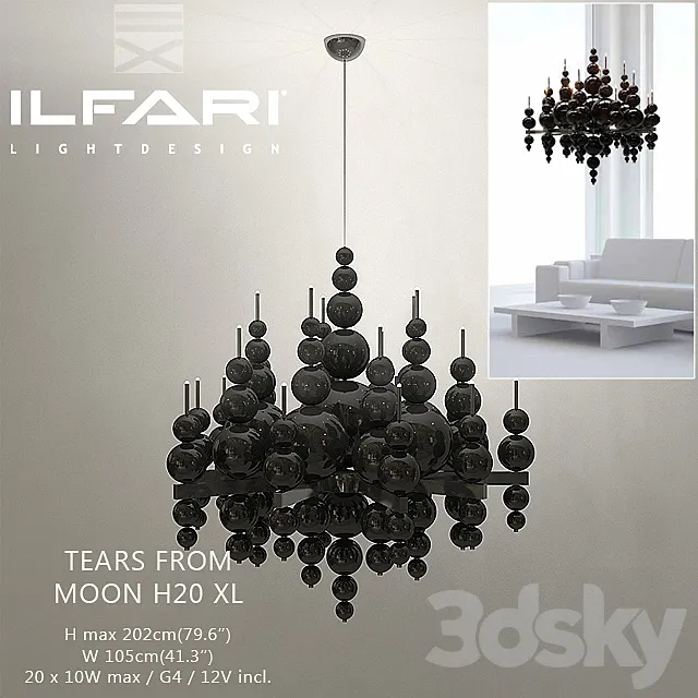 Ilfari _ Tears from moon H20 XL 3D Model