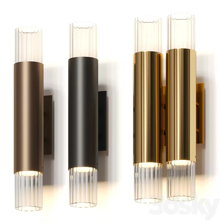 Ilfari Embrace Wall Lamps 3D Model Free