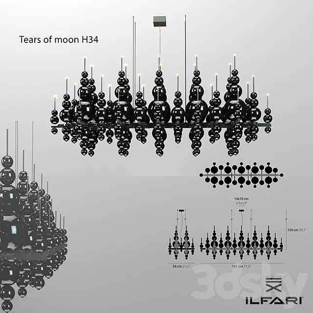 ILFARI. TEARS FROM The MOON H34 3D Model