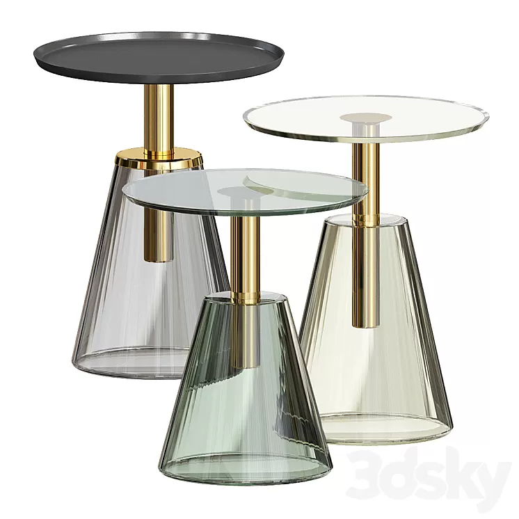 ILIA - Coffee tables from ENNE Architonic 3D Model Free