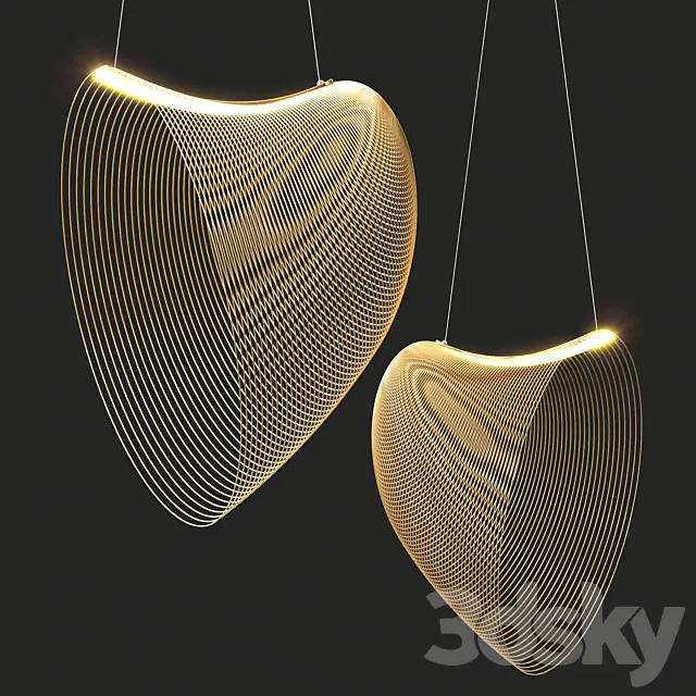 Illan LED Luceplan Lamp 3D Model