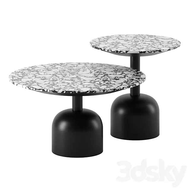 Illo Coffee Tables by Miniforms 3DModel