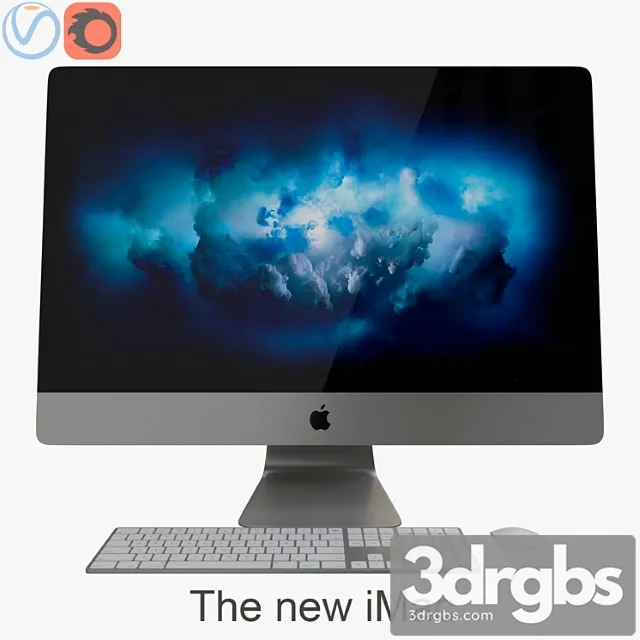 IMac 2017 3D Model Free