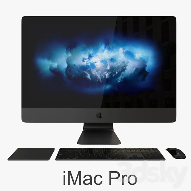 IMac Pro 3D Model