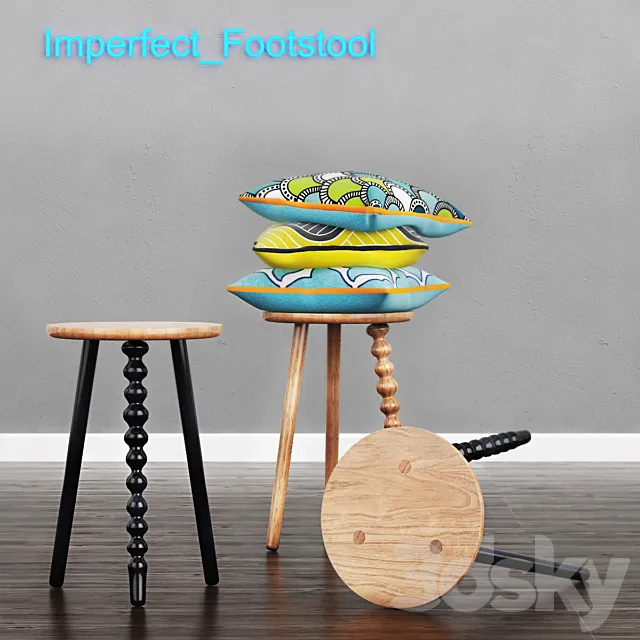 Imperfect_Stool 3DModel