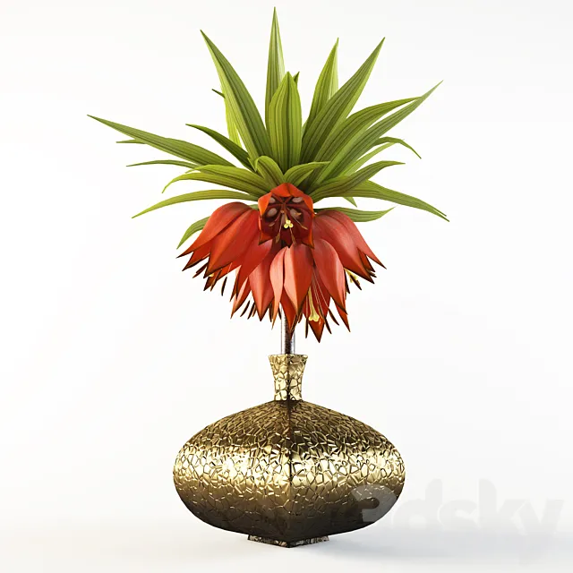 Imperial Fritillaria 3D Model