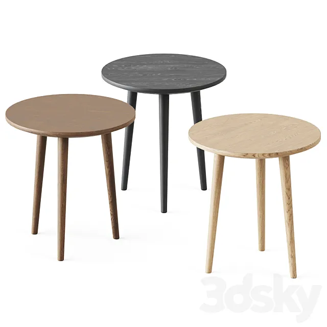 In Between SK13 lounge table by Tradition 3D Model