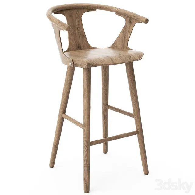 In Between SK9 Barstool 3D Model