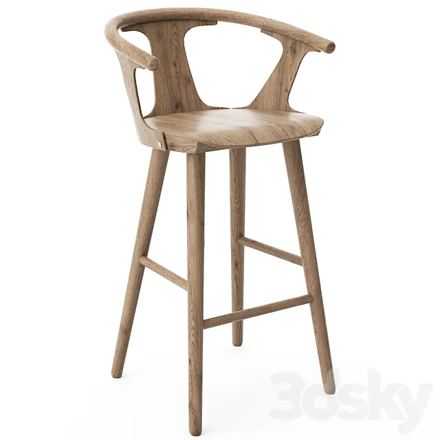 In Between SK9 Barstool 3D Model