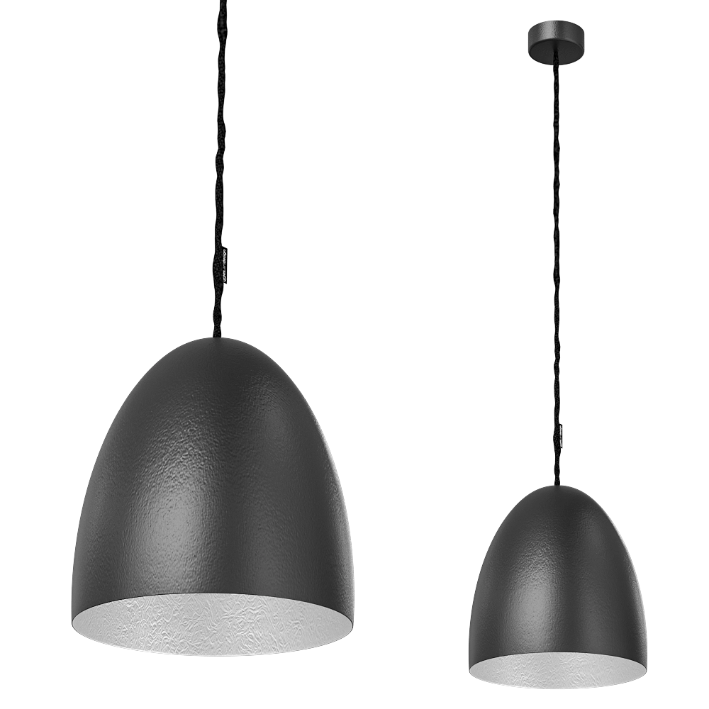 In-es.artdesign - Pendant lamp Flower S Lavagna 3D Model