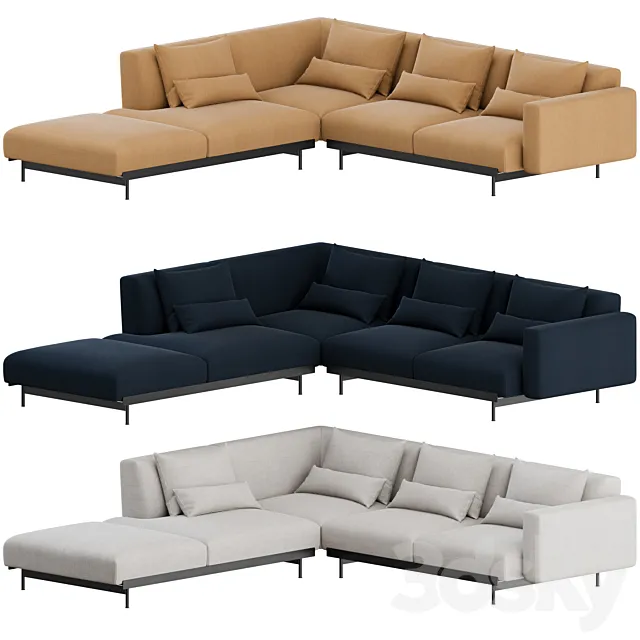 IN SITU Corner Sofa by Muuto 3D Model