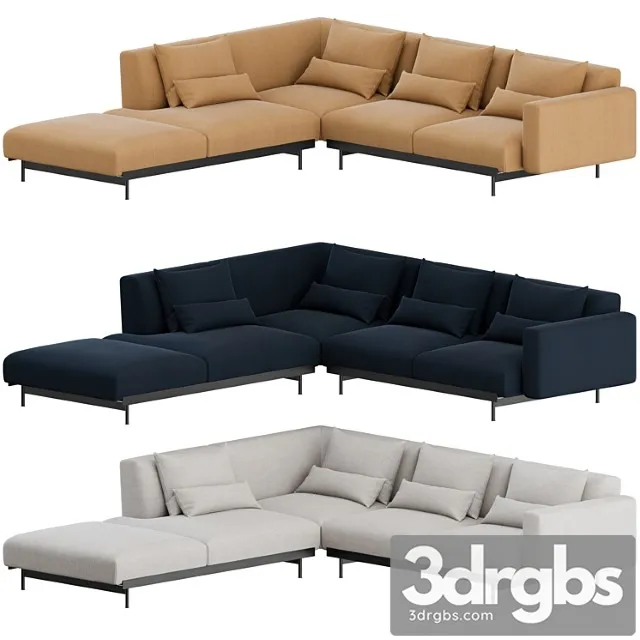 In situ corner sofa by muuto