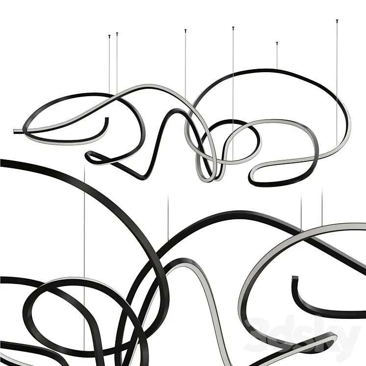 Inari Light by Cameron Design House 3D Model Free