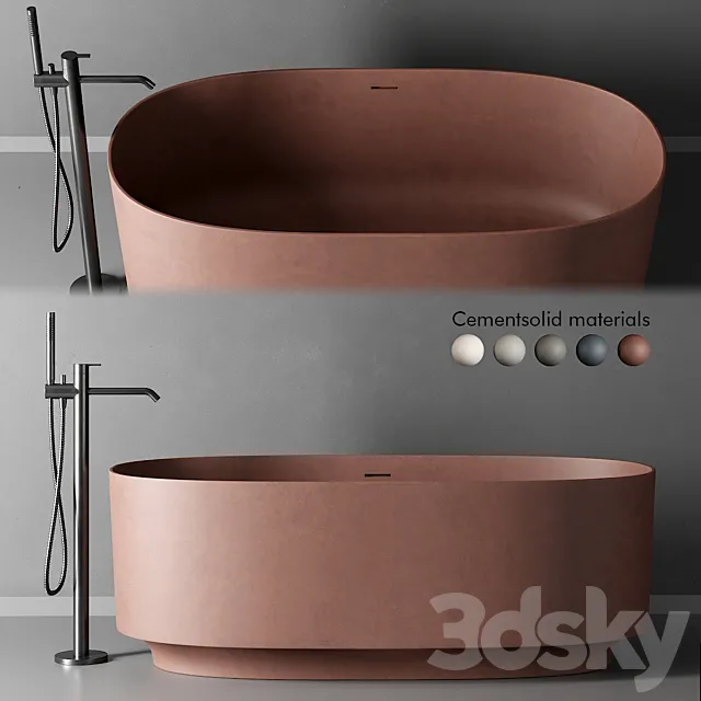 Inbani Arc Bathtub 3D Model