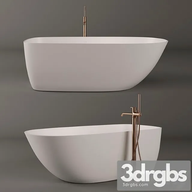 Inbani Forma Bathtub 1 3D Model Free