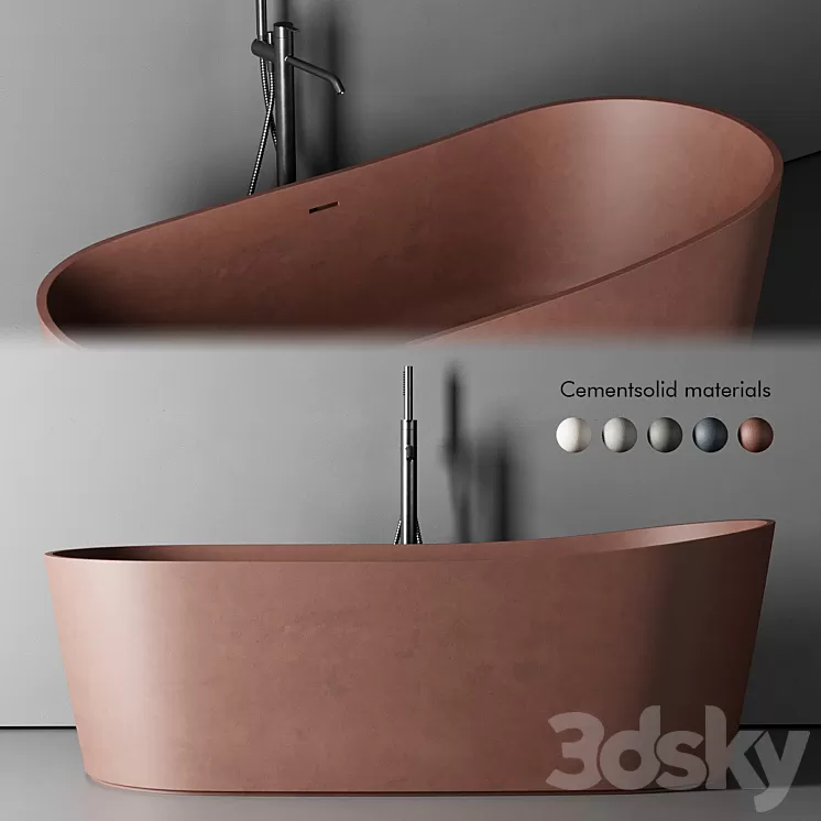 Inbani giro bathtub 3D Model